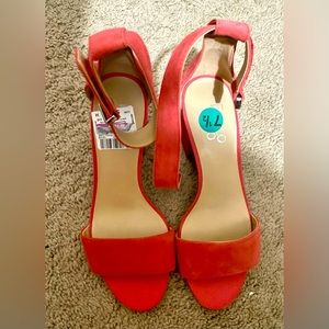 Franco Sarto Block Heels, Brand New!